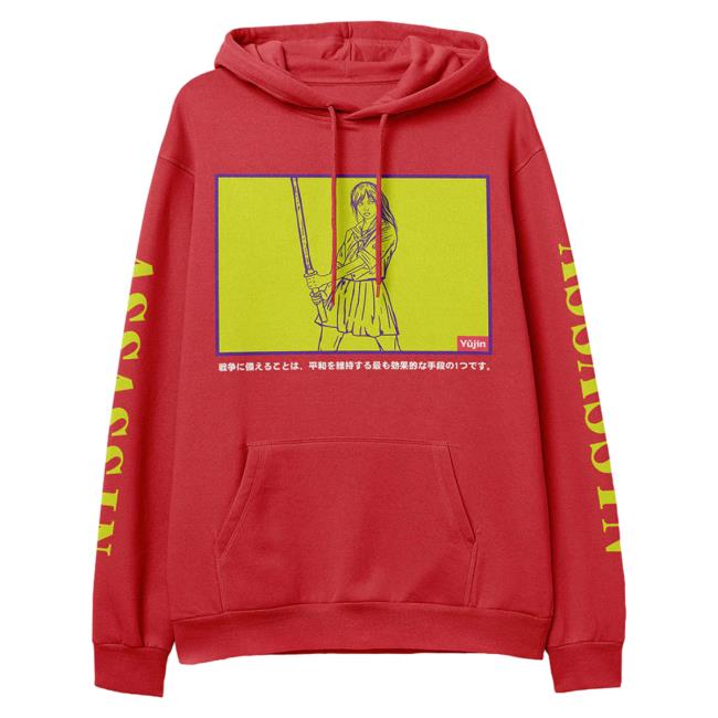 Official Yujin Clothing x Champion Assassin Sweaters Red