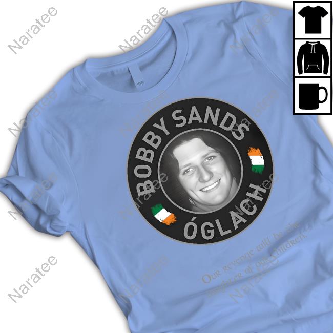 Official Sinnfeinbookshop Merch Óglach Bobby Sands T Shirts