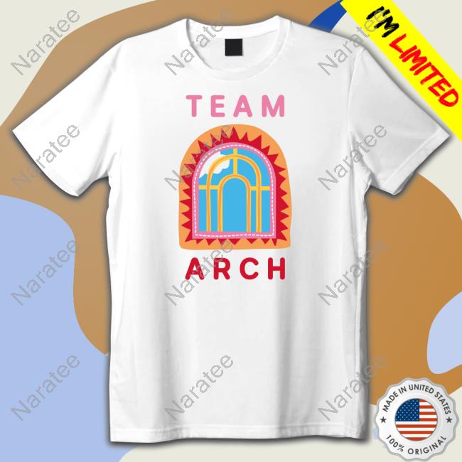 Team Arch Adult Shirt White