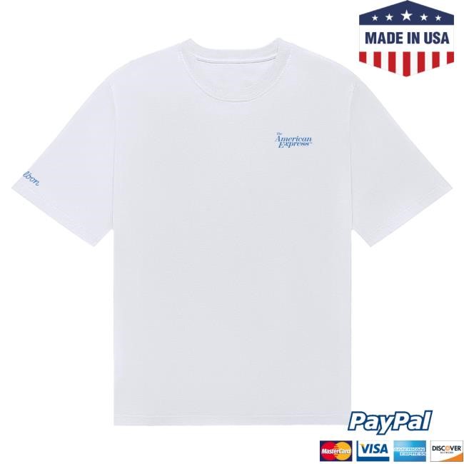 Classic Malbon Fit The American Express Bermuda Poster Tee