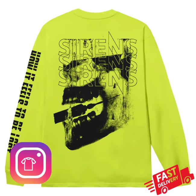 Sumerian Records Sleeping With Sirens Merch Store How It Feels To Be Lost Injection Longsleeve SleepingWithSirens Clothing