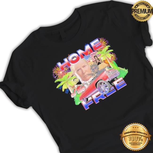 Trump Home Of The Frees Hoodie