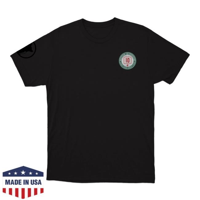 Official Section 10 Merch Shop Badge Short Sleeve Tee Section
