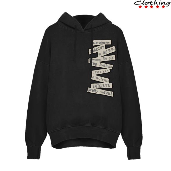Sex Pistols Merch Sex Pistols Song Titles Long Sleeve