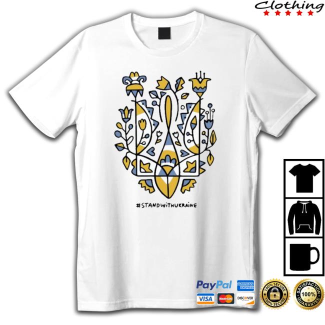 Official Stand With Ukraine Tee Shirt