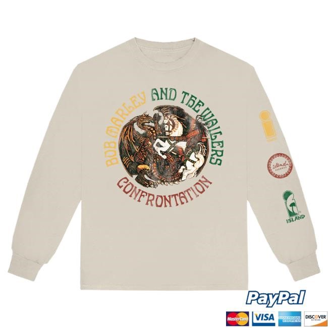 Official Bob Marley Store Shop Bob Marley and The Wailers Confrontation Longsleeve
