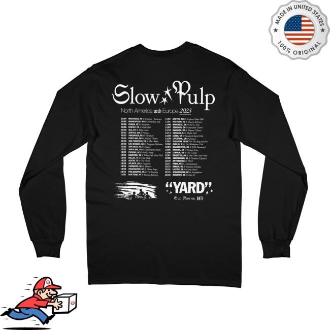 Slow Pulp 2023 YARD Tour Long Sleeve Tee Slow Pulp Merch