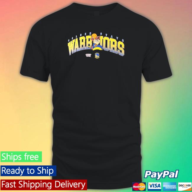 Official Golden state warriors looney tunes taz graphic Hooded Sweatshirt