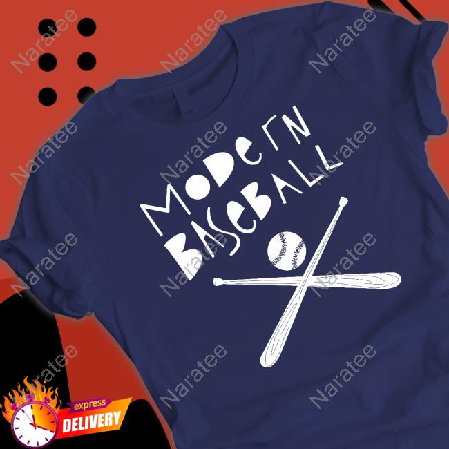 Official Baseball Bat Long Sleeve Tee Modern Baseball Merch