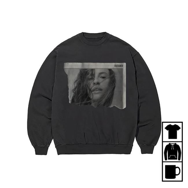 Fletcher Merch Fletcher Newsprint Pullover Hoodie