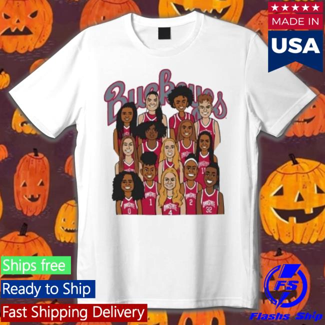 Ohio State Buckeyes Women’S Basketball Caricature March Madness 2023 shirt