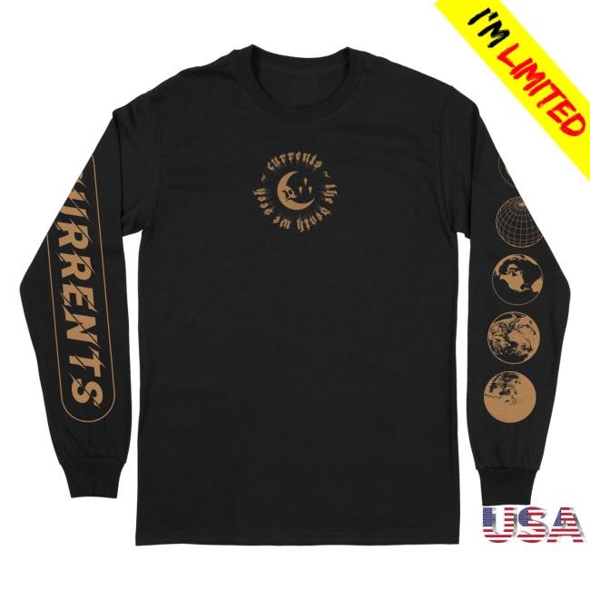 Currents Band Official Fall Into Sky Long Sleeve Tee Shirt Currentsofficial