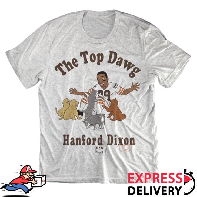 Big Play Store Hanford Dixon Playing With Puppies Hoodie