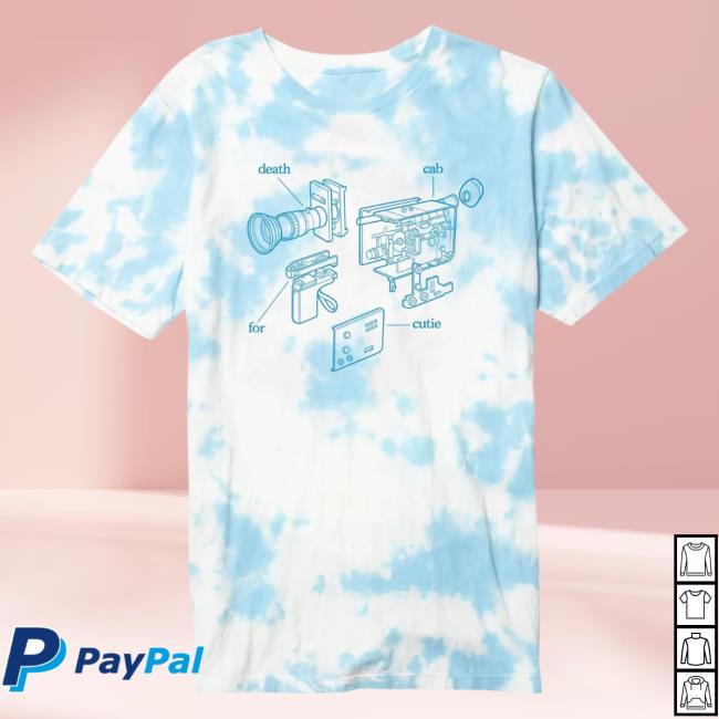 Official The Merch Collective Death Cab For Cutie Store Super 8 Cloud Tie Dye Shirts DeathCabforCutie Tie-Dye