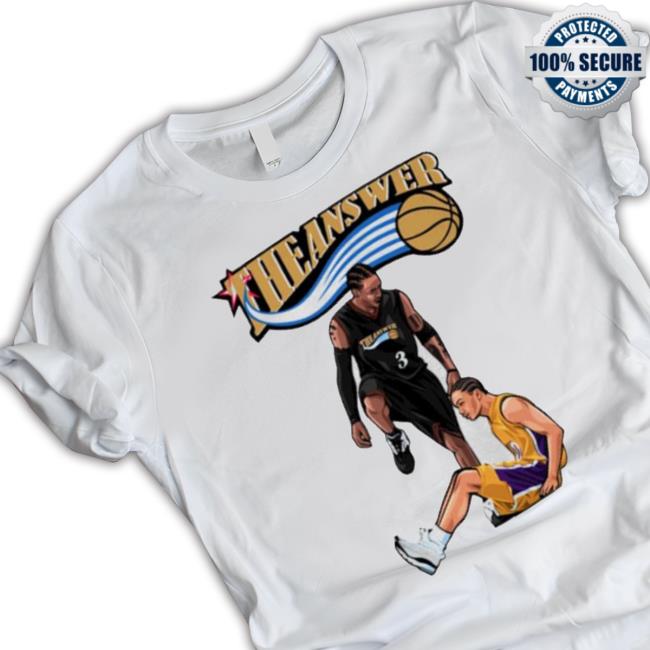 Awesome Allen Iverson The Answer Long Sleeve Shirt