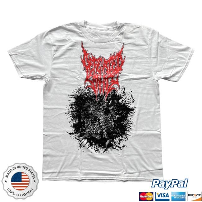 Official Reality Fade Merch Store Defeated Sanity 'Butchered Identity' T-Shirts RealityFade