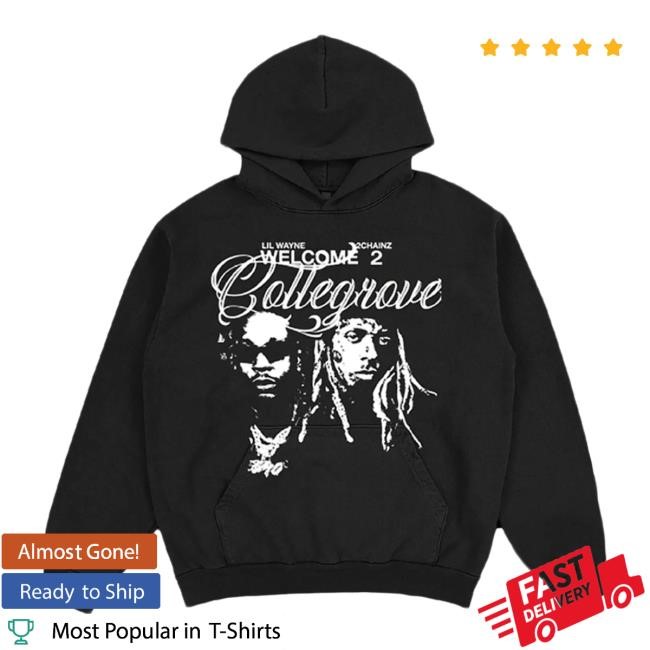Lil Wayne Collegrove Photo Hoodie Sweatshirt Lil Wayne Merch