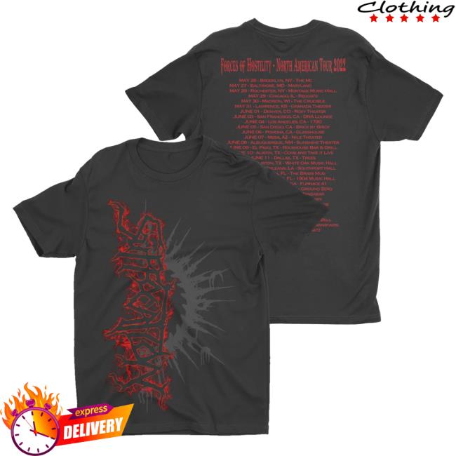 Official Night Shift Merch Indie Merch Store Suffocation - North American Tour '22 Top Shirt Nightshiftmerch Indiemerchstore