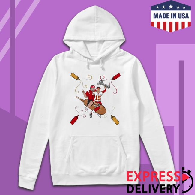 Andy Reid And Patrick Mahomes Art Hoodie