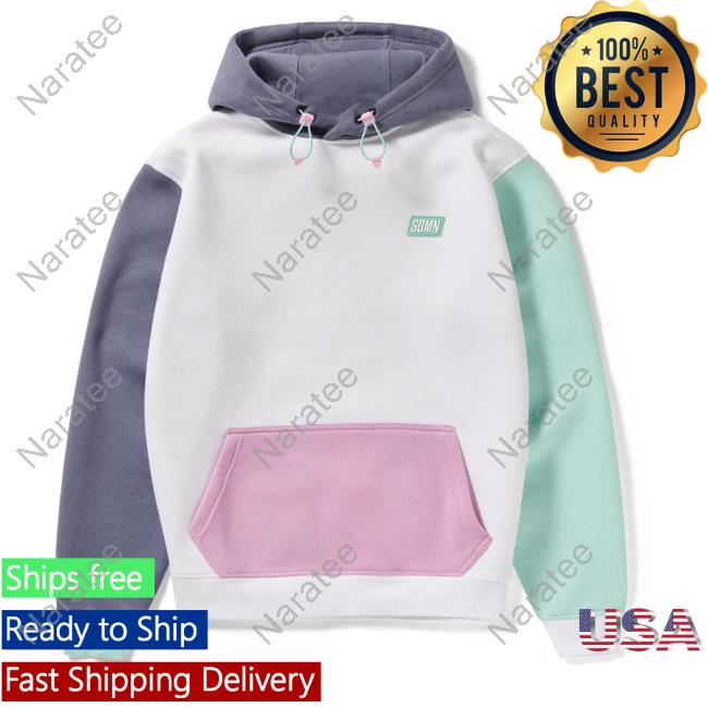 Official Sidemen Clothing Sdmn Colour Block Crewneck Mint Berry Sidemenclothing
