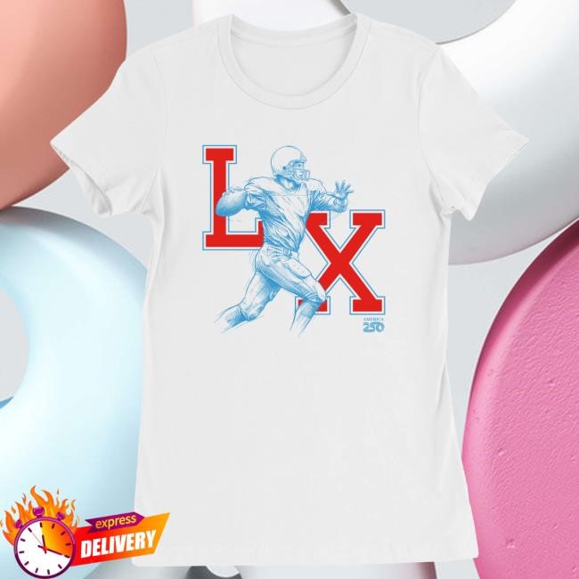 Legacy America250 LX Game Day Outline Men's T-Shirt Game Day Essential