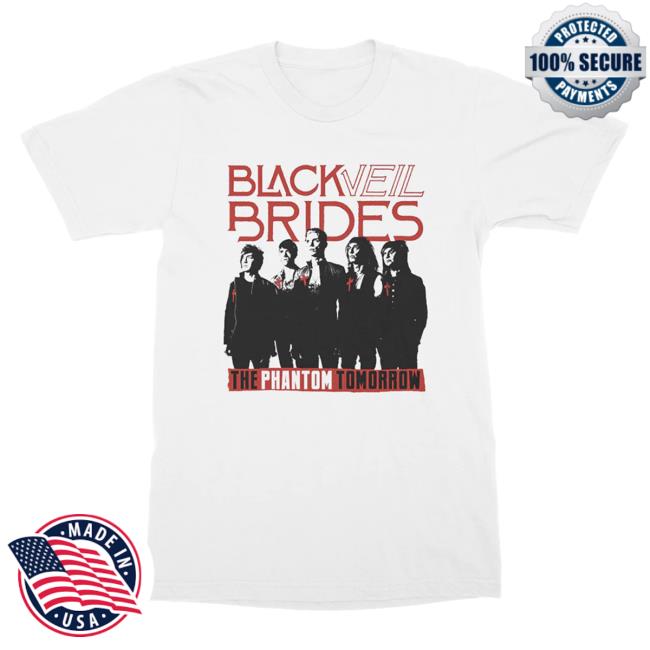 Official Black Veil Brides Merch Store Black Veil Brides The Phantom Top Shirt Black Veil Brides Clothing Shop