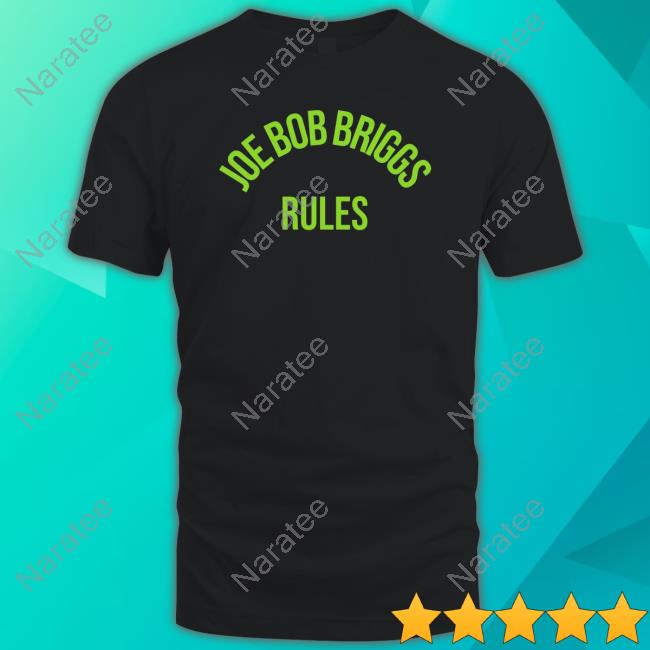 Official Joe Bob Briggs Rules Hoodie
