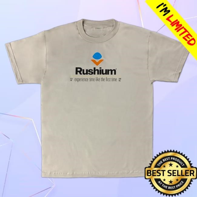 Official Tame Impala Clothing Merch Tame Impala Rushium Logo W/ 22 Tour Dates [Tan] Tshirt