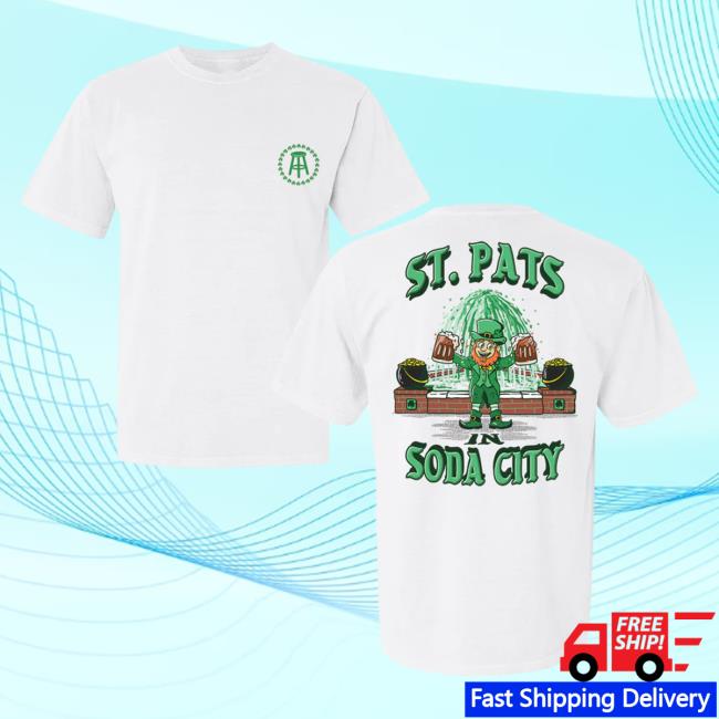 Official Barstool Sports Merch Store Barstool U St. Pats In The Soda City T Shirt from Barstool U Barstool Sports Apparel Clothing Shop BarstoolSports