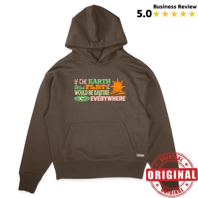 Official Caseoh Games Merch CaseOh's Flat Earth Hoody CaseohGames