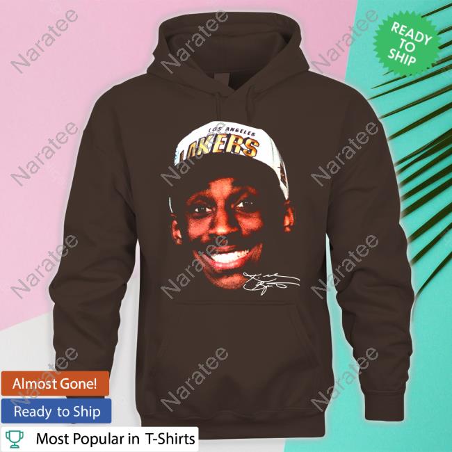 Los Angeles Lakers 5X Champion Kobe Bean Bryant Tee Shirt Lonnie Walker IV