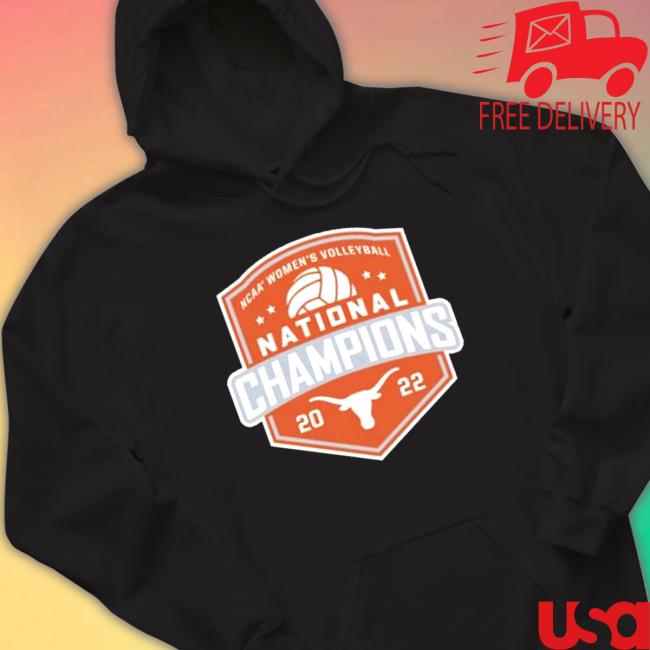 Official Texas Longhorns 2022 Women’s Volleyball National Champions Locker Room Tee