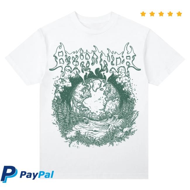 Official 8Thwndr Store Clothing 8Thwndr Earth New Shirt White Black