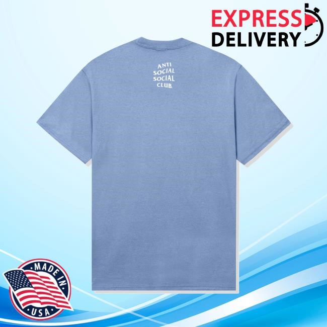 Anti Social 4 Prez T Shirt - Lt Blue - AntiSocialSocialClub
