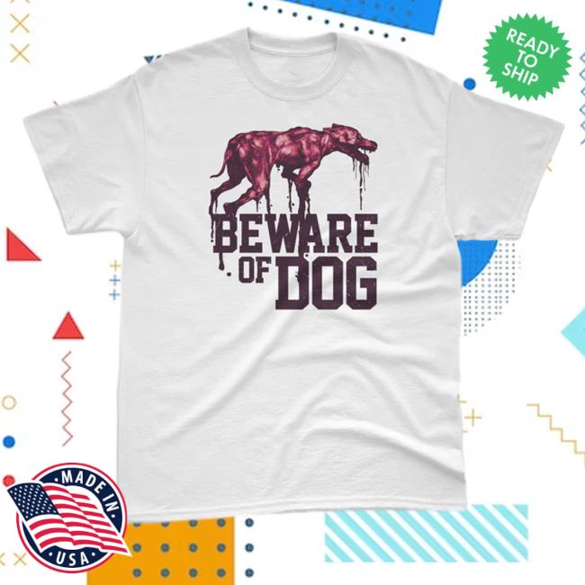 Official Konami Merch Shop Beware Of Dog Hoodie