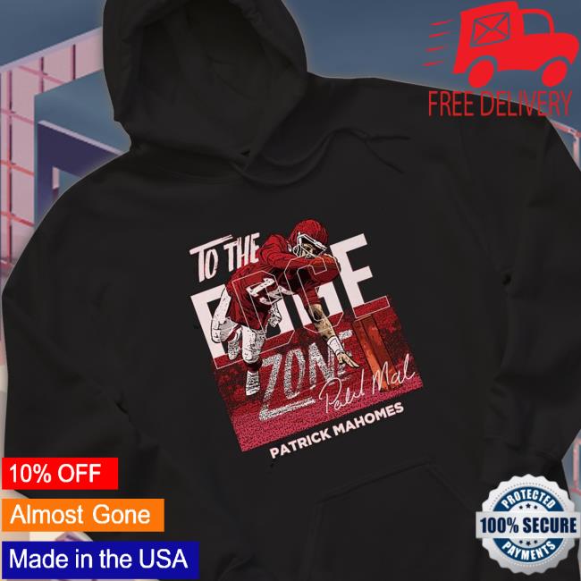 Patrick Mahomes Kansas City Chiefs Edge Zone Signature T-Shirt