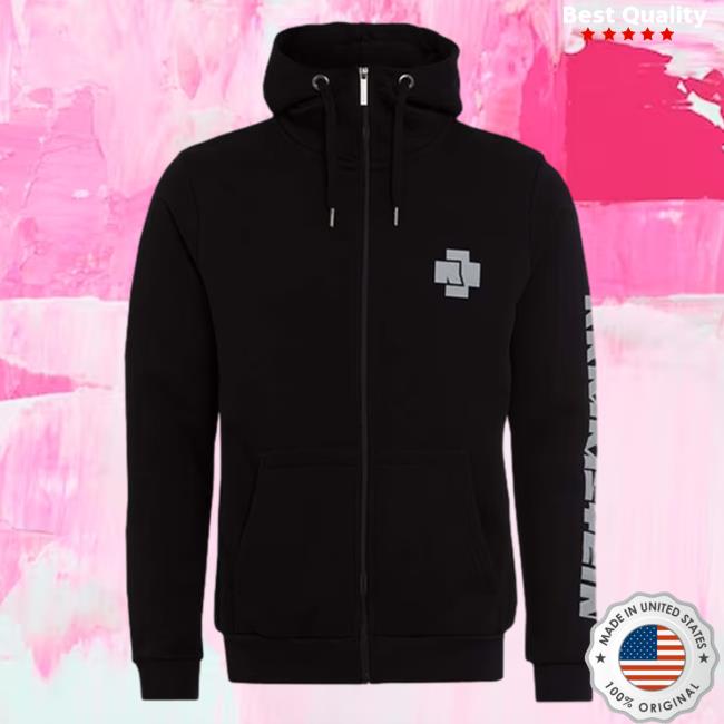 Official Rammstein Classic Zip Up Sweaters