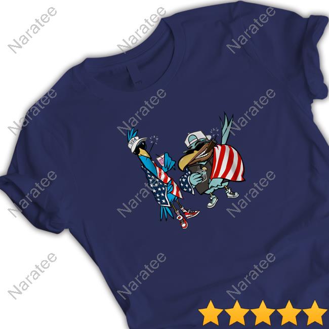 Official Birdie Juice Flag Birds Shirt