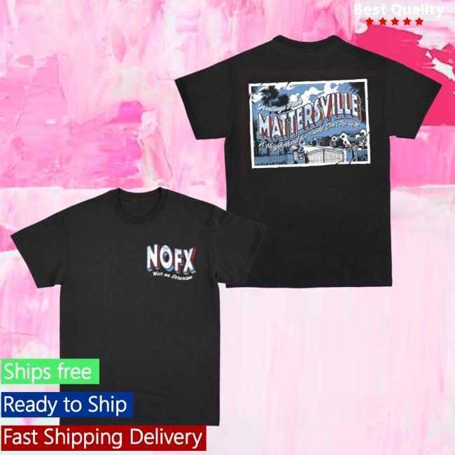 Nofx Masterville Long Sleeve Tee Official Nofx Merch Masterville Shirt