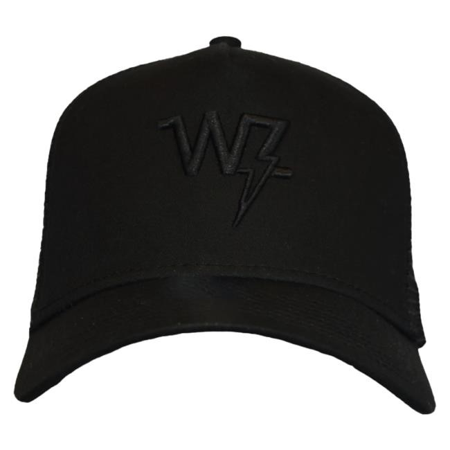 Warren Zeiders Black on Black Embroidered WZ Cap