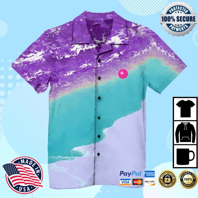 Official Vapor95 Clothing Store Frequency Modulation Hawaiian T-Shirt Vapor 95
