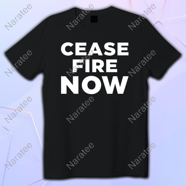 Official Brian Krassenstein Cease Fire Now Shirt Palestine Protestors At Grand Central