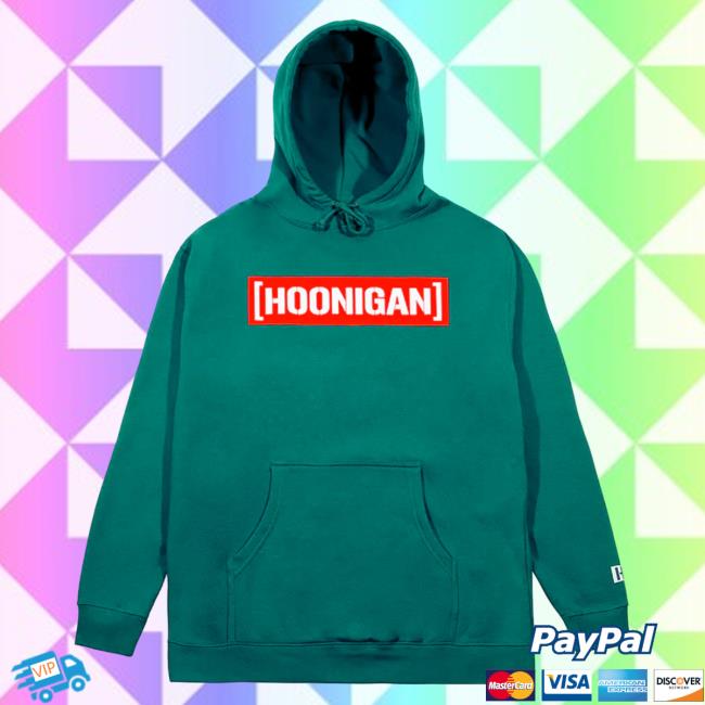 Official Hoonigan Merch Store Shop Hoonigan Game Day Hooded Sweatshirt Green Hoonigan Apparel Clothing