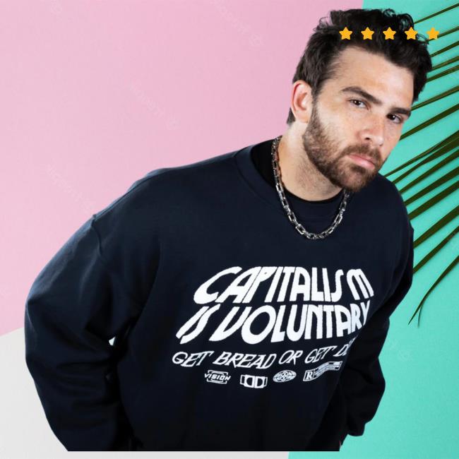 Official Ideologie Shop Merch Ideologie Get Bread / Get Dead Sweater (Navy Edit)