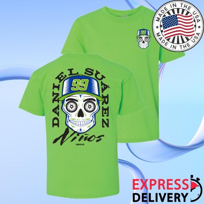 Suarez Ninos Youth Hot Shirt Trackhouse Racing Team Official