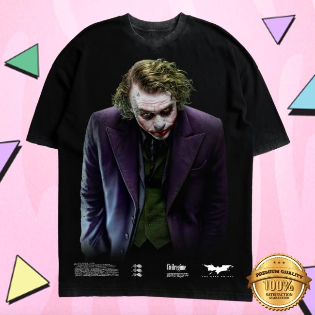 Joker's World American Classic Oversized Tee In Vintage Black