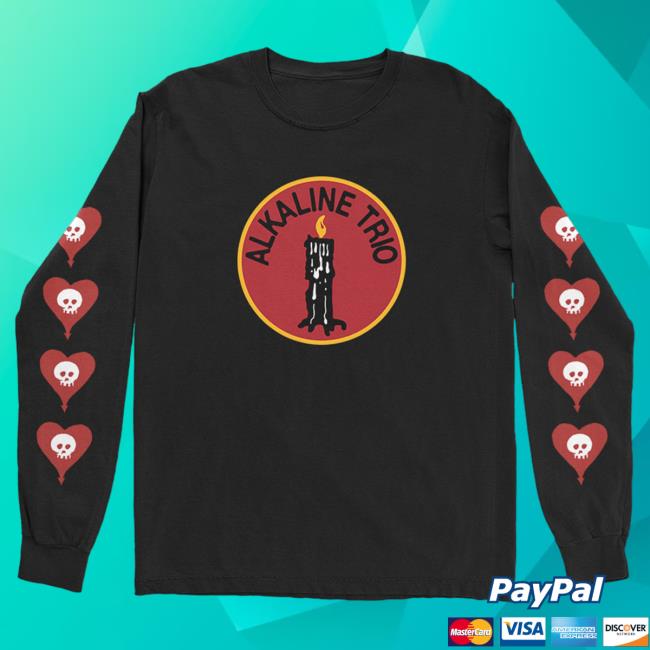 Official Kings Road Merch Store Alkaline Trio Candle LS Tee (Black) AlkalineTrio Kings Road Shop