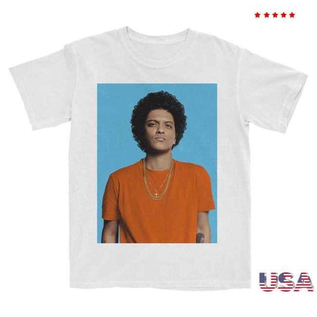 Official Bruno Mars Merch Store Book Box Photo Tee Bruno Mars Apparel Clothing BrunoMars