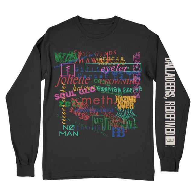 Official Death Wish Store Deathwish Inc Secret Voice Balladeers Redefined Black Long Sleeve Deathwishinc