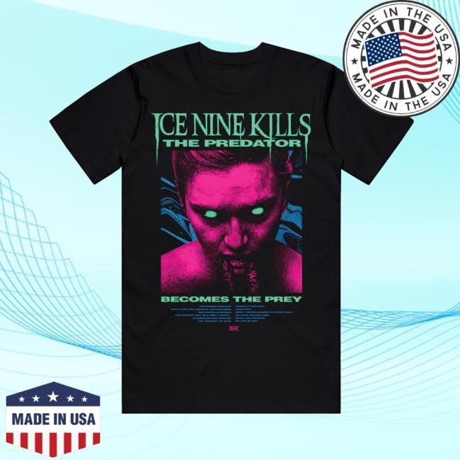 Ice Nine Kills The Predator New Shirt Ice Nine Kills Merch Shop